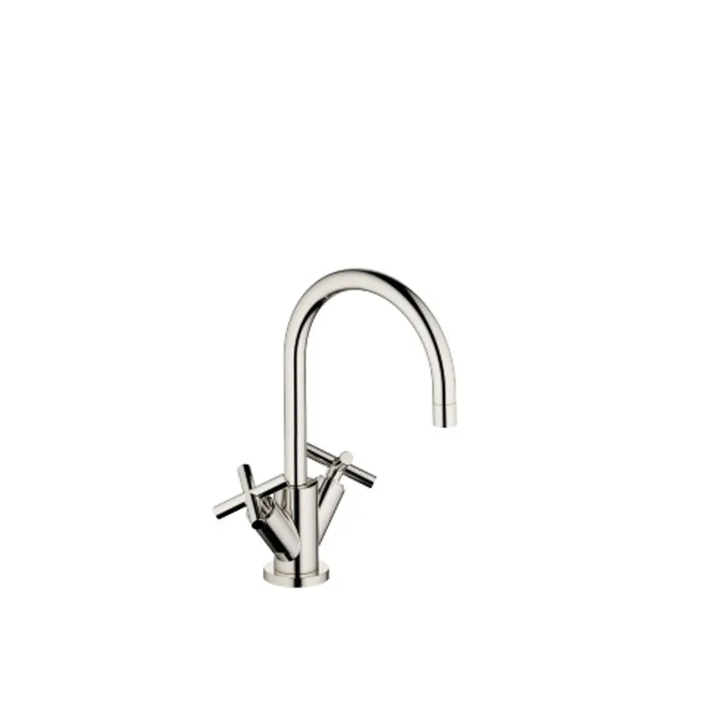 Dornbracht-TARA.-Waschtisch-Einlochbatterie-mit Ablaufgarnitur-Ausladung 165mm-platin, 22513892-08 Galeriebild 1